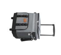 Sac isotherme à la mode avec poignée rétractable et roue pour l'extérieur, pique-nique, camping, durable, tissu Oxfords