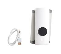Sac Isotherme Biberon Bébé USB 500ml ABS et PU Contrôle Température 42°C Chauffe - Lait Rechargeable Ajustable avec Boucle pour Garder le Lait au Chaud