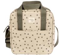 Sac isotherme biberons vert, écru TU