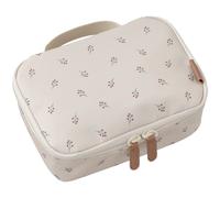Sac Isotherme Ecru, Marron, Rouge TU