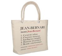 Sac Isotherme Jean-Bernard Définition | Glacière Souple Cadeau Anniversaire Homme Noël Fête des Pères Lunch Bag pour Travail Plage Pique-Nique