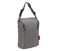 Sac isotherme lait maternel, Isolation nylon imperméable gris décontracté Sac transport biberon pour mamans nouveau-nés voyages quotidien