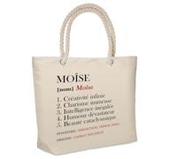 Sac Isotherme Moïse Définition | Glacière Souple Cadeau Anniversaire Homme Noël Fête des Pères Lunch Bag pour Travail Plage Pique-Nique