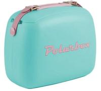 Sac isotherme - POLARBOX - GLACIERE VERDE - 6L - Cuir véritable - Design vintage 60s