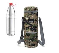 Sac Isotherme Portable - Porte-gobelet léger - Sac à spiritueux Pliable avec poignée - pour Camping, randonnée, Pique-Nique, extérieur, Voyage, réunion de Plage, Camouflage, Voir Description, Voir