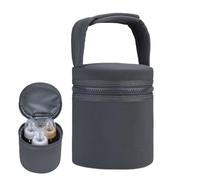 Sac isotherme pour 2 grandes bouteilles de lait maternel, refroidisseur de lait maternel, sac isotherme pour 2 grandes bouteilles de 236,8 g avec refroidissement et portabilité pratiques