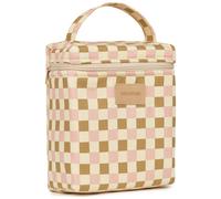 Sac isotherme pour biberon et déjeuner yellow pink mosaic hyde park