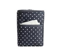 Sac isotherme pour biberon - Sac fourre-tout isotherme avec poche de glace, sac à déjeuner isotherme portable - Double sac pour biberon congelable avec poignée à boucle - Porte-biberons pliable pour
