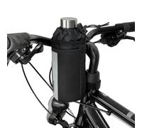Sac isotherme pour bouteille de vélo ou de scooter 1 l noir
