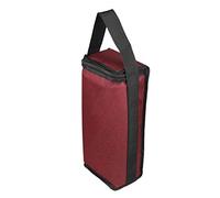 Sac isotherme pour bouteille de vin - Sac isotherme portable pour bouteille de vin | Porte-bouteille de vin étanche pour voyage, pique-niques, événements en plein air, 36,1 x 16 x 10 cm, rouge vin,
