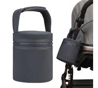 Sac isotherme pour bouteille - Sac de stockage de lait de voyage - Sac de stockage de lait isotherme pour les mères allaitantes - Petit sac portable pour bouteille avec sangle - Refroidisseur de