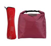 Sac Isotherme Pour Déjeuner 1 Pièce, Sac À Couverts 1 Pièce, Sac De Pique-Nique Étanche, Sac À Lunch Portable, Sac Isotherme Tendance, Sac Isotherme, Mini Boîte Isotherme À Fermeture Éclair