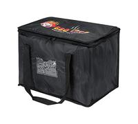 Sac isotherme pour livraison de nourriture, sac de restauration extra large en tissu Oxford épais et feuille d’aluminium, sac idéal pour pizzas, livraison de repas à emporter