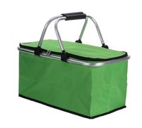 Sac Isotherme pour Pizza,Sac Isotherme Livraison 30L Sac À Isolation Thermique Pliable Sacs De Refroidisseur Pizza Nourriture Livraison Pique-nique Porte-colis Fonctionnel Panier Rangement(Green)