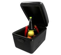 Sac isotherme pour porte-bagages de vélo, noir
