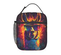 Sac Isotherme Repas Alpaca Lunch Box Durable Lunch Bag Réutilisable Boîte À Déjeuner Pour Homme Femme Plage Pique-Nique
