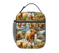Sac Isotherme Repas Cows And Nature Sac Repas Léger Lunch Bag Durable Boîte À Déjeuner Pour Voyage Bureau Plage
