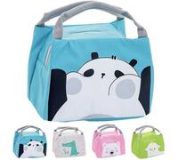 Sac Isotherme Repas Enfant Panda - lunch box isolée bleue portable déjeuner Label