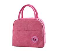 Sac Isotherme Repas Homme Femme Enfant Sac à Bento Imperméable Isolé Réutilisable Lunch Bag Isotherme Lunch Portable pour Déjeuner/Travail/Ecole/Plage/Pique-Nique (One Size)