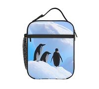 Sac Isotherme Repas Manchot iceberg Portable Sac à déjeuner Isolé Réutilisable Sacs isothermes pour Voyage L'école Enfant