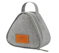 Sac Isotherme Repas Triangle | Mini Glacière Portable Aluminium | Sac Déjeuner Pique-Nique | Pour École Bureau Randonnée et Camping