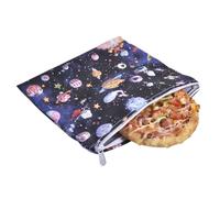 Sac isotherme réutilisable - Ensemble de 3 Sacs à Collation Écologiques | Pochettes Repas Imperméables en Tissu Sans Danger Alimentaire | Sacs de Stockage à Pain Lavables et Pliables