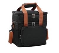 Sac Isotherme - Sac Isotherme Souple Isolé Étanche De 9,65 Pouces | Boîte À Lunch Réutilisable en Film D'aluminium en Tissu Oxford, Fourre-Tout De Refroidissement Étanche De 15 L pour Piscine, Plage,