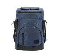 Sac isotherme souple de 33 L for 36 canettes, sac à dos isotherme for voyage, plage, bière, pique-nique, sac de glace, sac de rangement étanche for aliments(Blue)