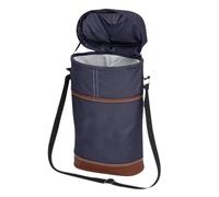 Sac isotherme vin - Porte deux bouteilles étanche | Fourre-tout réutilisable nomade pour déplacements | Tissu Oxford 600D, rafraîchisseur double contenant pour plage, fête, pique-nique, bivouac, rando