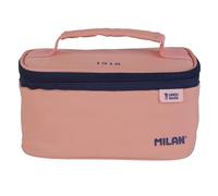 SAC ISOTHERMIQUE PORTE PETIT ALIMENTAIRE AVEC 1 RECIPIENT (1,5L) SÉRIE 1918, ROSE MILAN