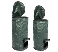 Sac Jardin Dechets Collecteur de déchets fermentation organique environnemental, sac jardin piscine pelouse, sacs à ordures, bac composteur, feuilles jardinage(S)