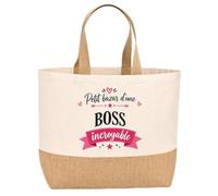Sac jute Bazar Boss incroyable Cadeau Anniversaire idée cadeau femme