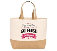 Sac jute Bazar Golfeuse incroyable Cadeau Anniversaire idée cadeau femme