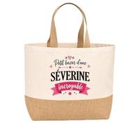 Sac jute Bazar Séverine incroyable Cadeau Anniversaire cadeau personnalisé | Sac de shopping