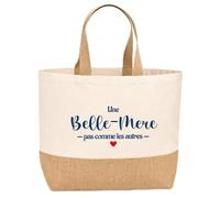 Sac jute Belle-Mère pas comme les autres Cadeau Anniversaire cadeau femme