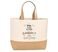 Sac jute Cheffe de projet préférée Cadeau Anniversaire idée cadeau femme | Sac de shopping