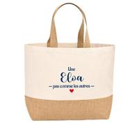 Sac jute Eloa pas comme les autres Cadeau Anniversaire cadeau personnalisé