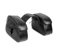 Sac Latéral D'accessoires Moto Vintage Sacoche Suspendue Cuir PU Style Punk pour Harley