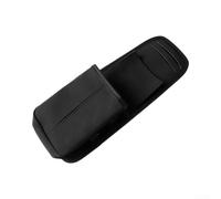 Sac latéral de siège de voiture Sac de rangement extensible pour paquets de tissu Support daim noir accessoires organisation intérieure (Gentleman Black)