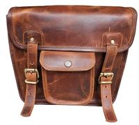 Sac latéral en Cuir Bleu américain, Sac de Moto, Sacs de Selle, Barre Sissy de Guidon, Sacs de Sacoche, Sac à Outils de Voyage pour vélo et Cycle