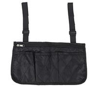 Sac Latéral pour Fauteuil Roulant, Pochette pour Accoudoir, Organisateur de Rangement Latéral pour la Plupart des Fauteuils Roulants, Déambulateurs ou Déambulateurs