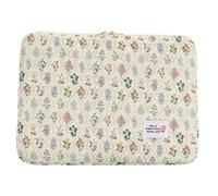 Sac léger pour Ordinateur Portable Joli imprimé Floral Pochette pour Ordinateur Portable Beau Motif de Fleurs étui pour Ordinateur Portable