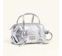 Sac Lolita micro-cuir argenté UN