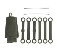 Sac lumineux d'extérieur pour canne - Rangement pour baguettes lumineuses de pêche, camping, support de bâton lumineux avec anneaux de tirage, corde de suspension, étui de voyage étanche pour la