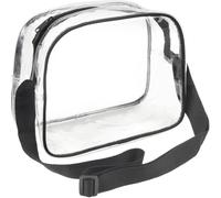Sac lunch Clear Maker avec Strap Zipper For Kids School Work Work Sports Office Picnics Stadium Approuv Clear Concert Camera Pleach Bag Sac