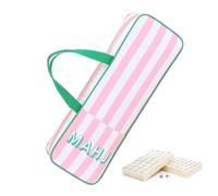 Sac Mahjong - Organisateur Ergonomique Imperméable avec Fermeture éclair | Sacs De Transport De Rack Et Carreaux Mahjong | Espace De Stockage De Voyage pour La Maison en Plein Air Et Au