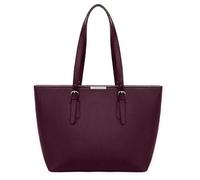 Sac Main Cabas Femme - David Jones - Shopping Fourre-tout Epaule Grand Format Capacité A4 - Cours Lycée Cuir PU - Rouge
