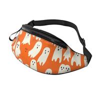 Sac mains libres motif floral aquarelle rose sac banane fleurs sac bandoulière scooter cavaliers 14 x 35 cm, A19, Taille unique