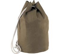 Sac marin en coton avec cordon - Vintage Khaki, One Size, Homme