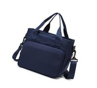 Sac médical d'urgence haute capacité avec bandoulière réglable et poche avant pour le rangement du matériel de premiers secours, Bleu marine